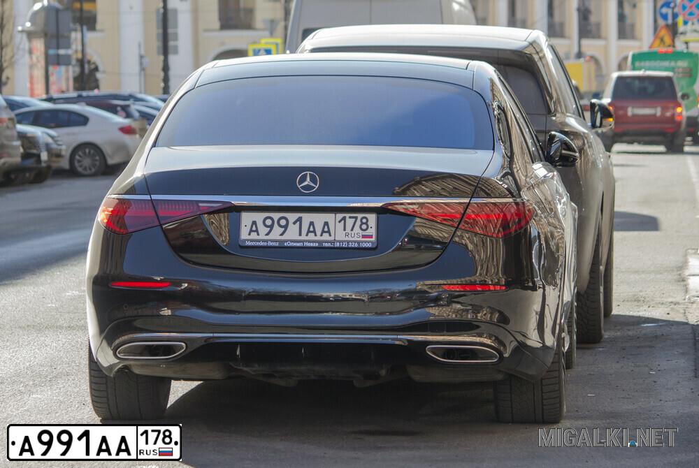 Фото автомобиля MERCEDES-BENZ S350, 2014 — госномер Е360НМ797