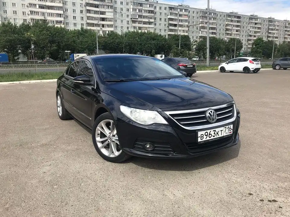 Фото автомобиля VOLKSWAGEN CC, 2011 — госномер С888ОО16. Цвет: ЧЕРНЫЙ