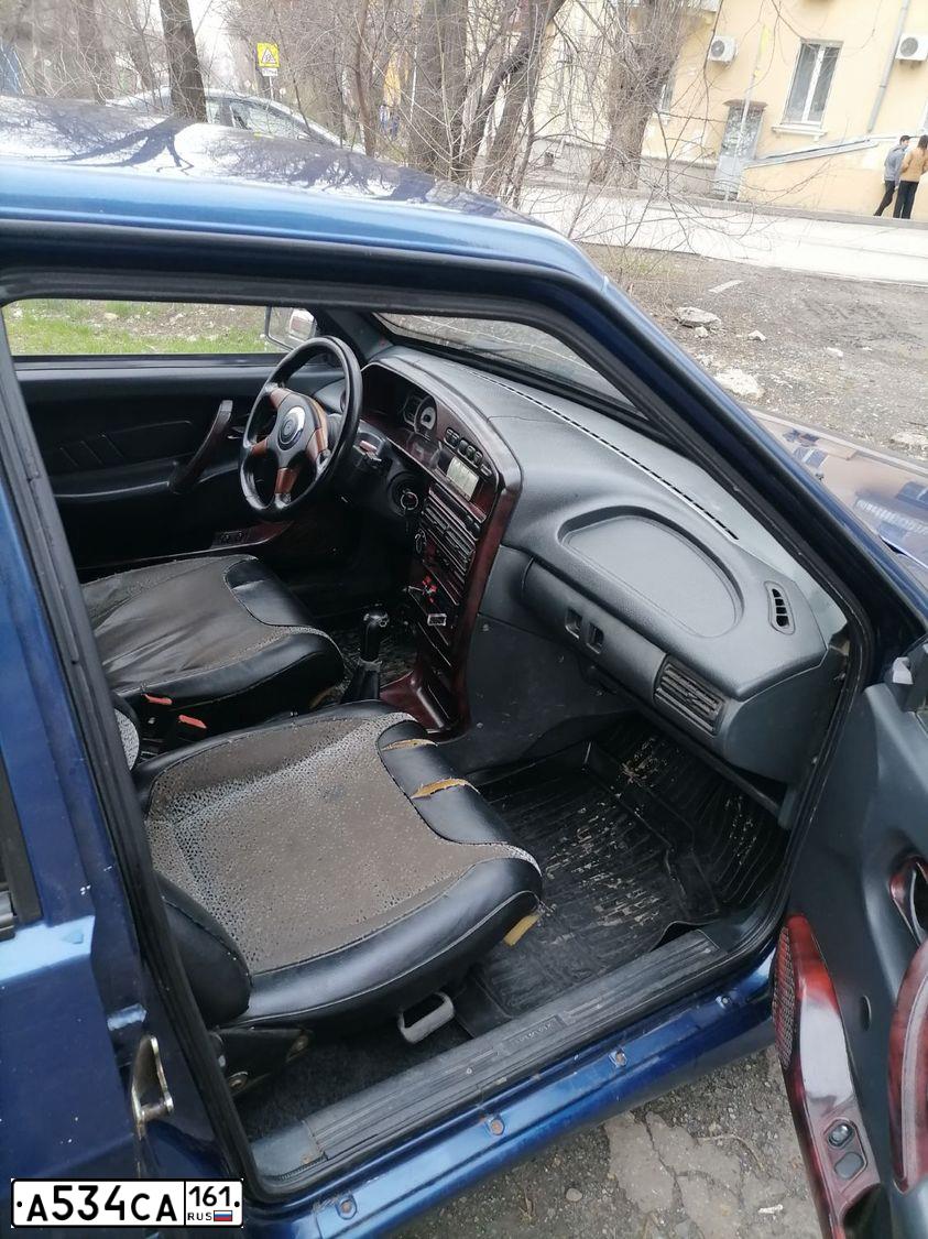 Фото автомобиля LADA 2114 SAMARA, 2005 — госномер А534СА161. Цвет: СЕРЕБРИСТО-ТЕМНО-СИНИЙ