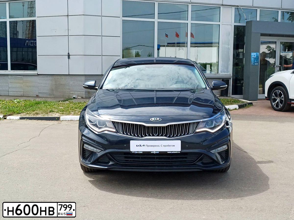 Фото автомобиля KIA MAGENTIS / OPTIMA, 2019 — госномер Н600НВ799. Цвет: СИНИЙ