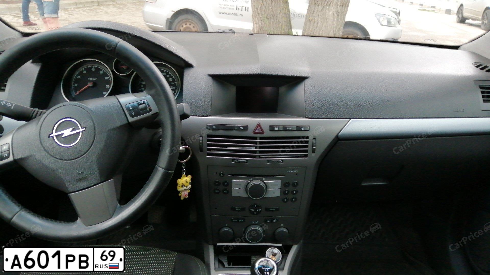 Фото автомобиля OPEL ASTRA, 2006 — госномер М234ТХ790. Цвет: ЧЕРНЫЙ