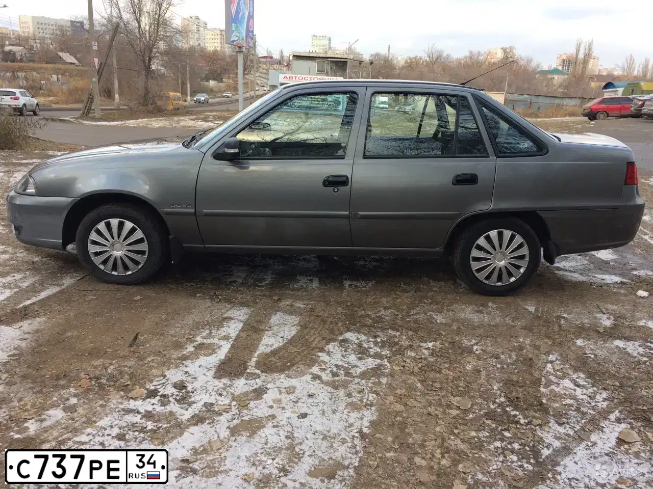Фото автомобиля MERCEDES C-KLASSE, 2000 — госномер С737РЕ34. Цвет: ЧЕРНЫЙ