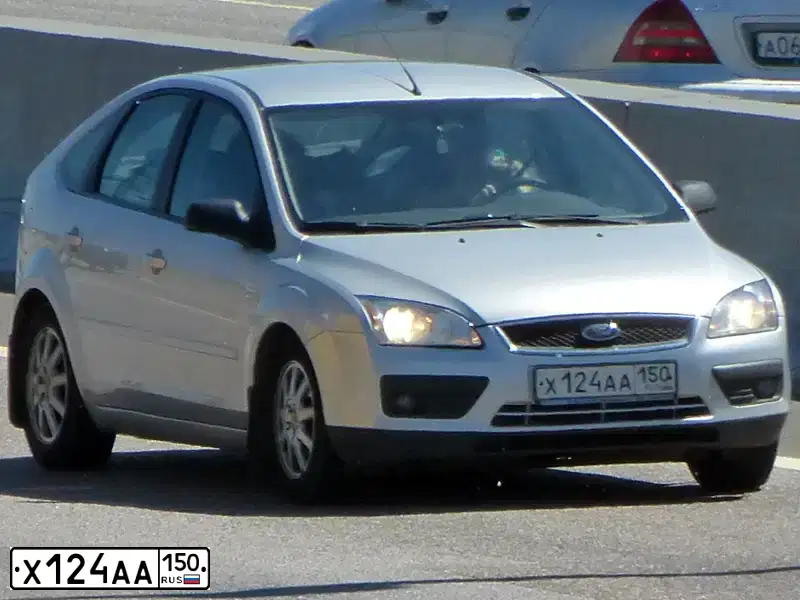 Фото автомобиля FORD FOCUS, 2006 — госномер Т974ТХ790. Цвет: СЕРЕБРИСТЫЙ