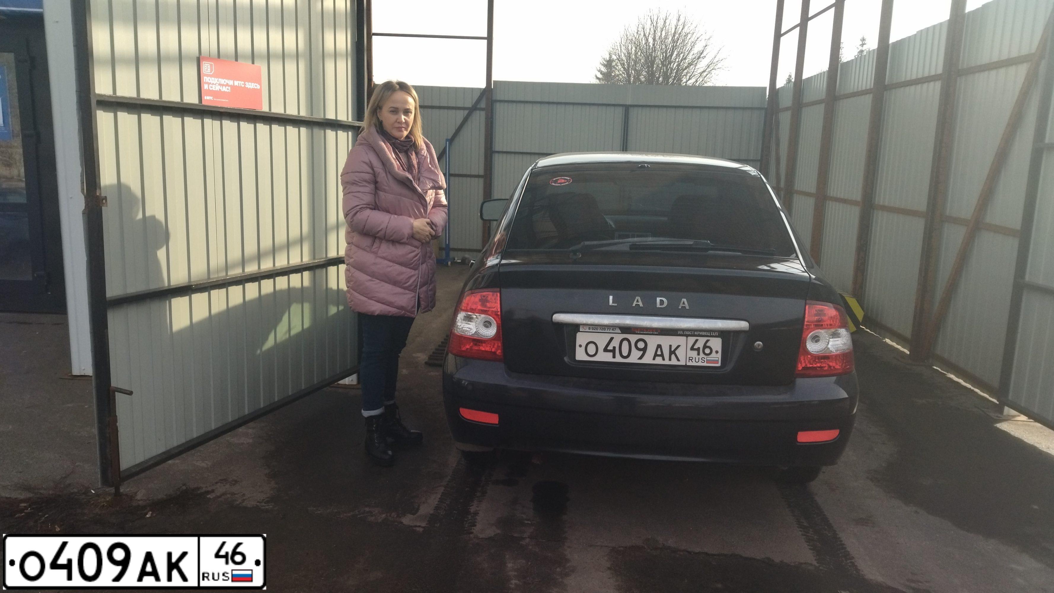 Фото автомобиля LADA 2172 PRIORA, 2008 — госномер Р057НО57. Цвет: ГРАФИТОВЫЙ МЕТАЛЛИК