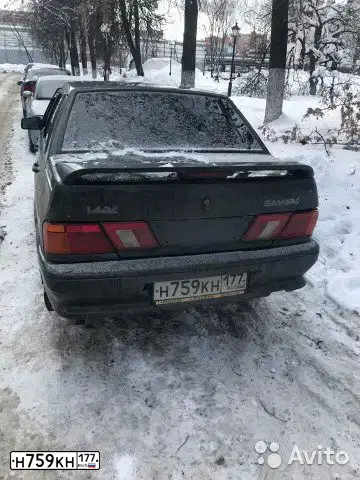 Фото автомобиля LADA 2115 SAMARA, 2006 — госномер Н759КН177. Цвет: ЗОЛОТИСТЫЙ ТЕМНО-ЗЕЛЕНЫЙ
