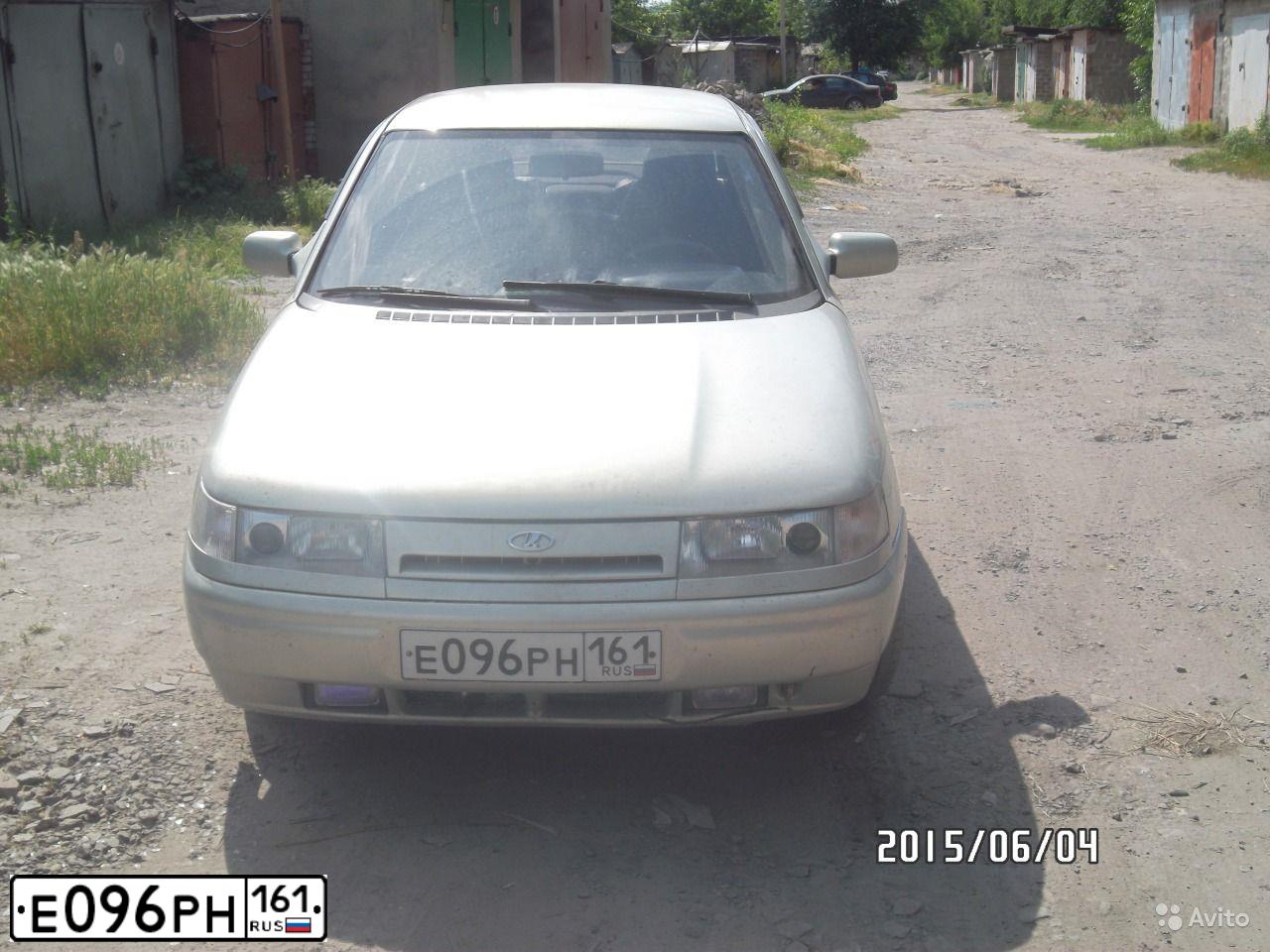 Фото автомобиля LADA 2110, 2002 — госномер Е096РН161. Цвет: ЗЕЛЕНЫЙ