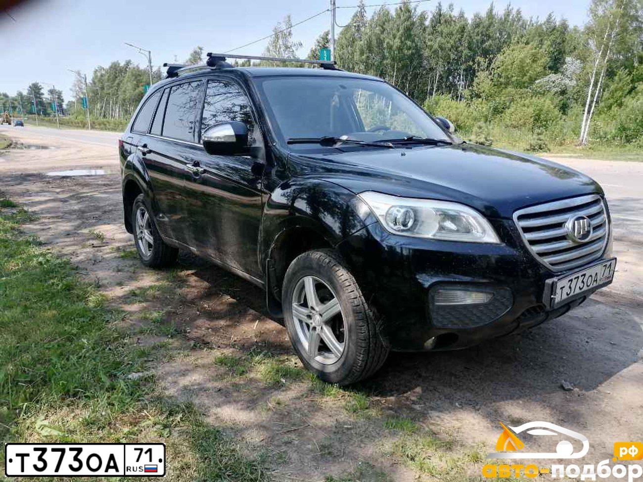 Фото автомобиля LIFAN X60, 2013 — госномер У705ТВ48. Цвет: ЧЕРНЫЙ