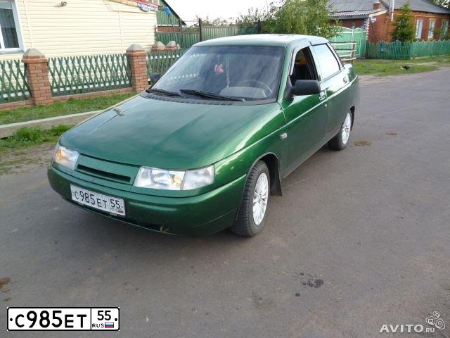 Фото автомобиля LADA 2110, 1999 — госномер С985ЕТ55. Цвет: СЕРЕБ.ЯРКО-ЗЕЛЕНЫЙ