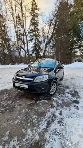 Фото автомобиля LADA 2191 GRANTA, 2014 — госномер О824УМ68. Цвет: ЧЕРНЫЙ
