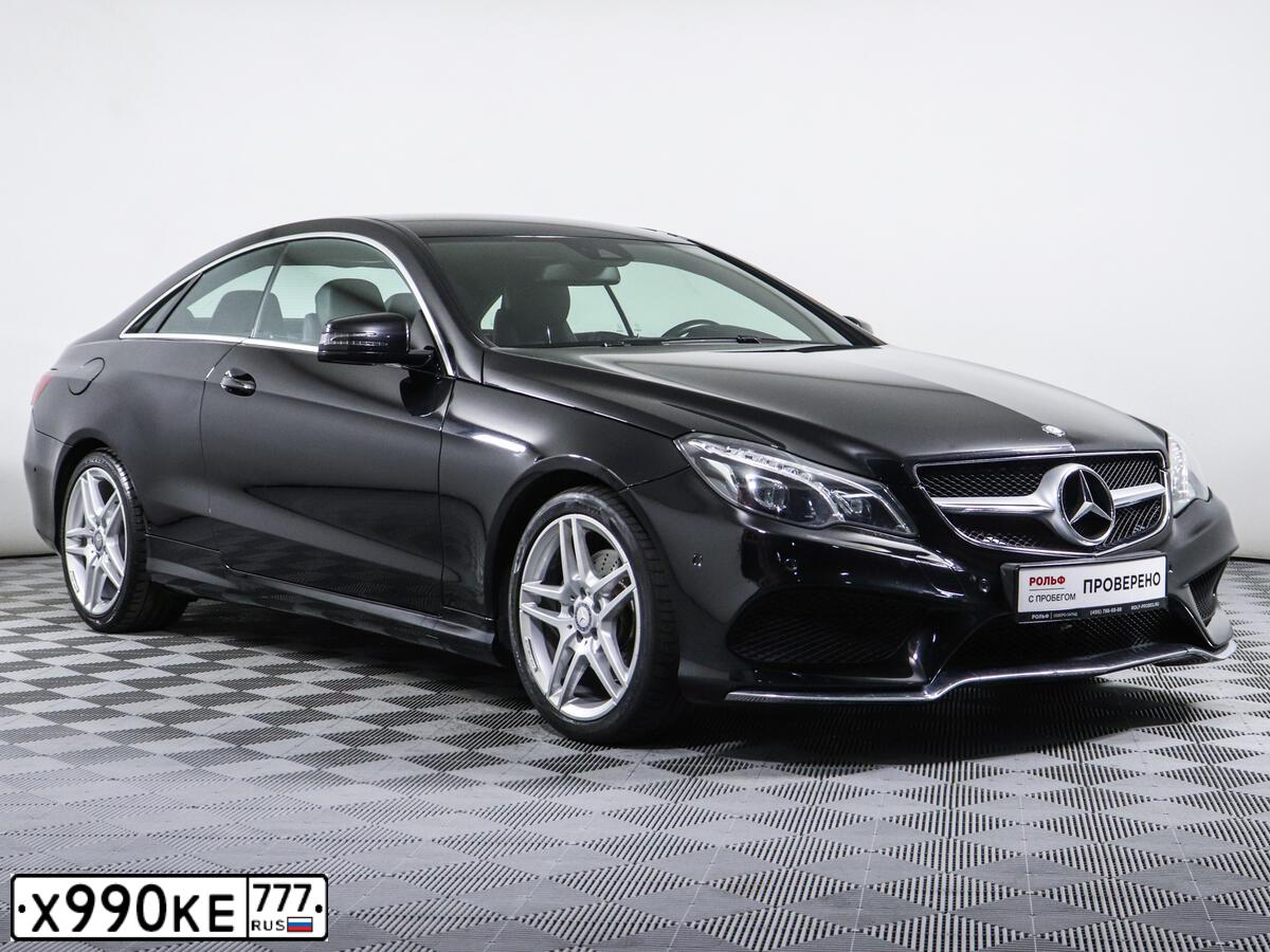 Фото автомобиля MERCEDES E-KLASSE, 2013 — госномер Е558НУ193. Цвет: ЧЕРНЫЙ