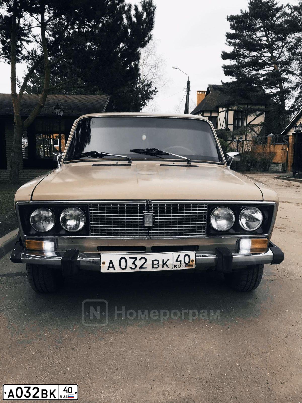Фото автомобиля LADA 2106, 1984 — госномер С966КС40. Цвет: ТЕМНО-БЕЖЕВЫЙ