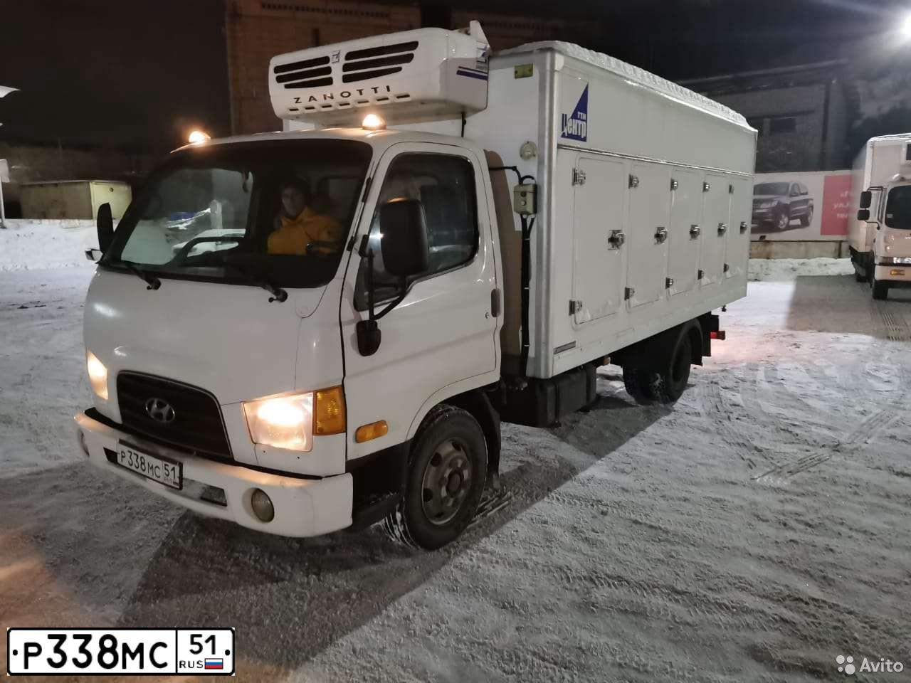Фото автомобиля HYUNDAI MIGHTY, 2014 — госномер М411НУ797. Цвет: Белый