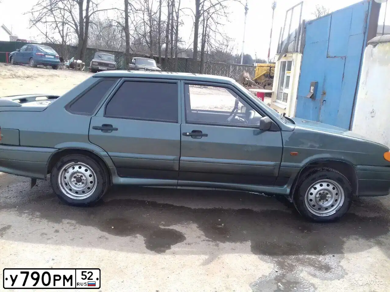 Фото автомобиля LADA 2115 SAMARA, 2008 — госномер У790РМ52. Цвет: СЕРО-СИНЕ-ЗЕЛЕНЫЙ