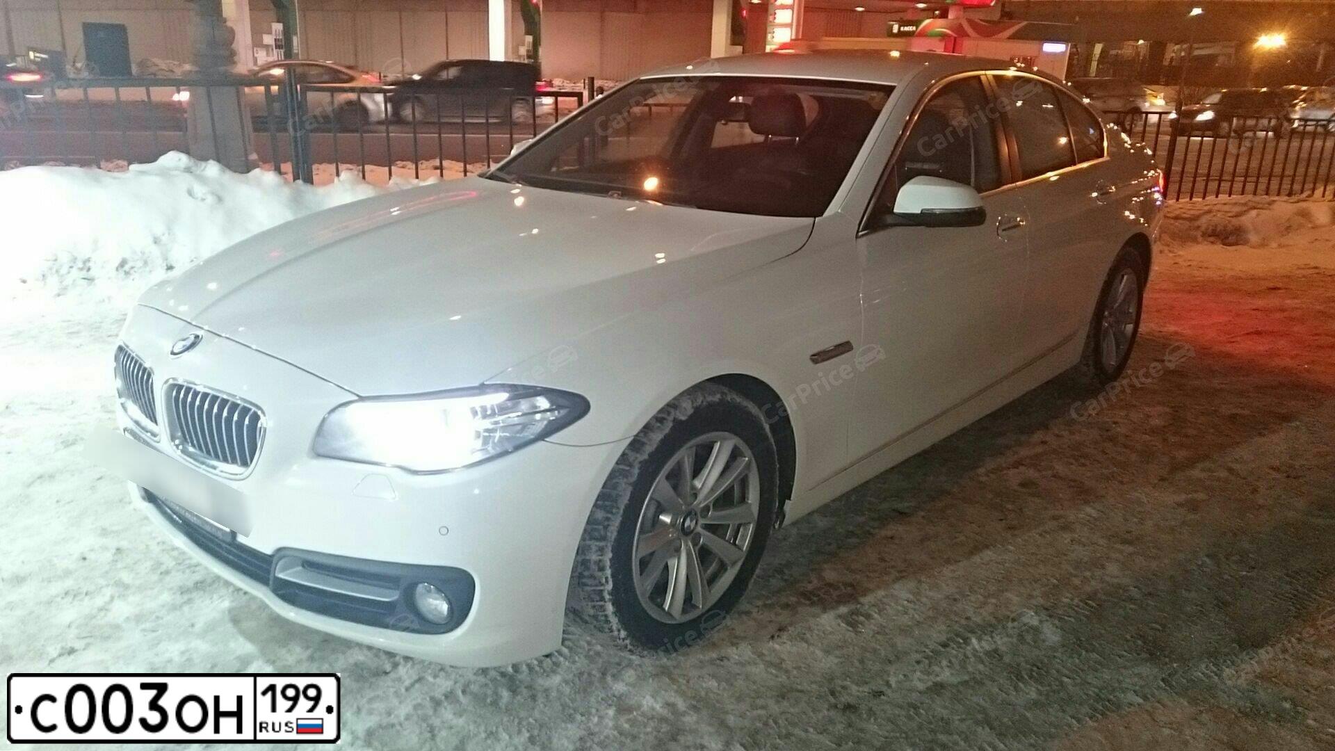 Фото автомобиля BMW SERIE 5, 2008 — госномер С003ОН199. Цвет: СЕРЫЙ