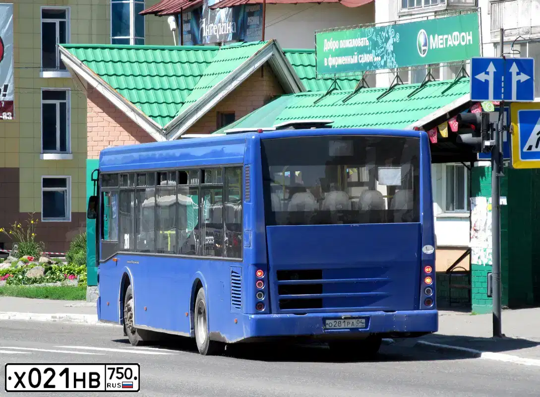 Фото автомобиля KAVZ 4239, 2009 — госномер Х021НВ750. Цвет: СИНИЙ