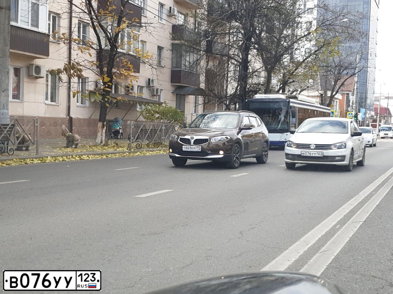 Фото автомобиля VOLKSWAGEN POLO, 2018 — госномер В076УУ123. Цвет: Белый