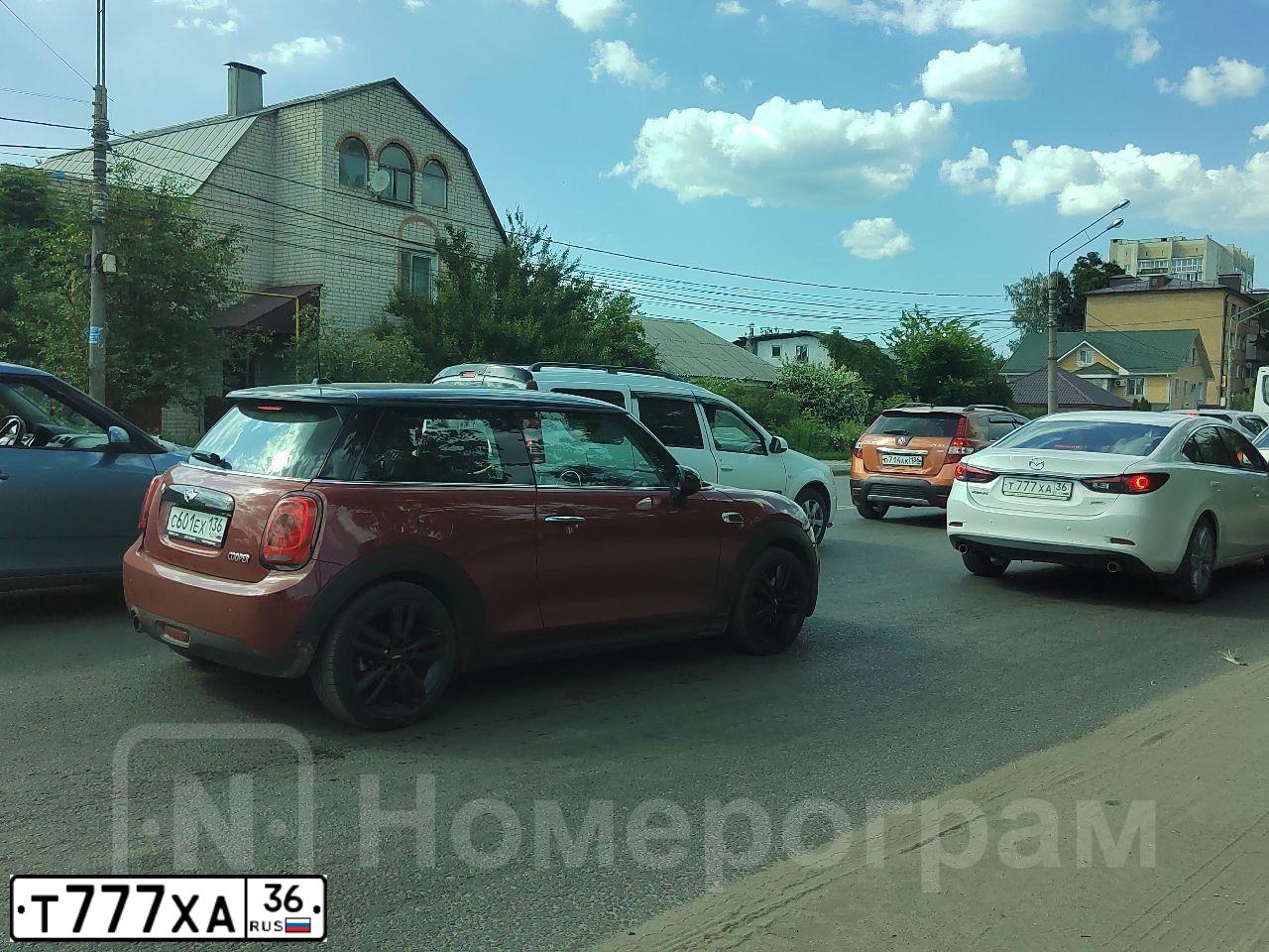 Фото автомобиля MAZDA 6, 2013 — госномер Т777ХА36. Цвет: Белый