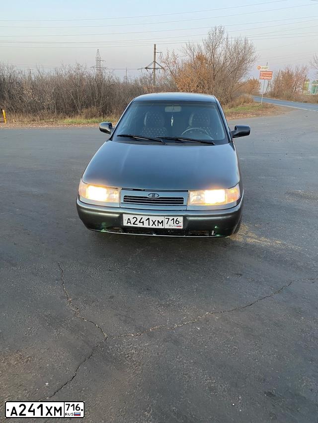 Фото автомобиля LADA 2110, 2007 — госномер А241ХМ716. Цвет: СРЕДНИЙ СЕРО-ЗЕЛЕНЫЙ МЕТ