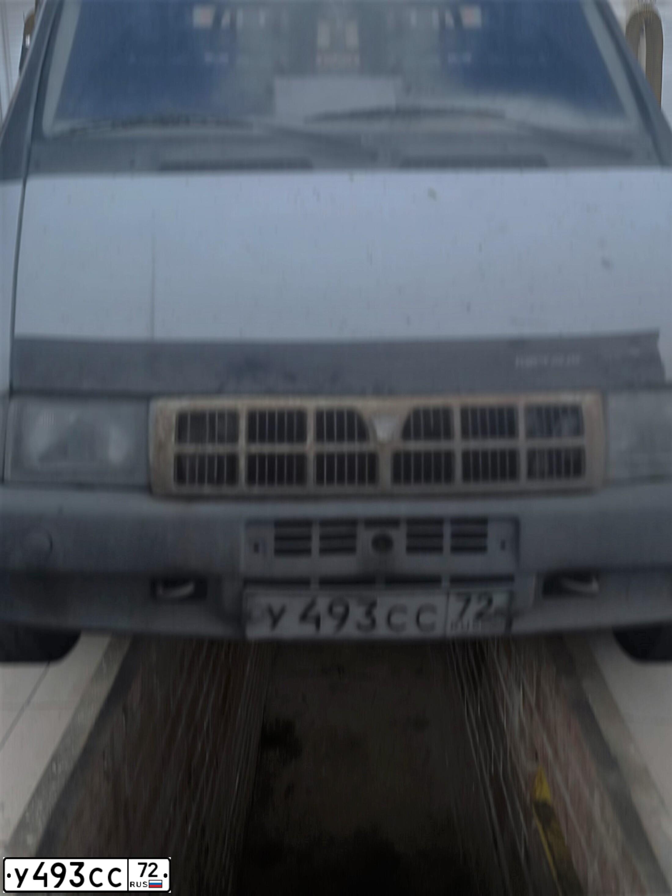 Фото автомобиля GAZ 3302 EL, 2003 — госномер У493СС72. Цвет: БЕЛЫЙ