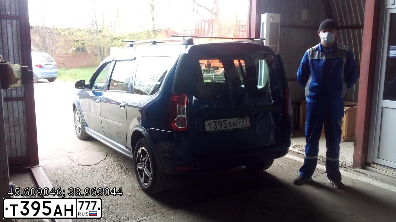 Фото автомобиля LADA LARGUS, 2013 — госномер Т186НО193