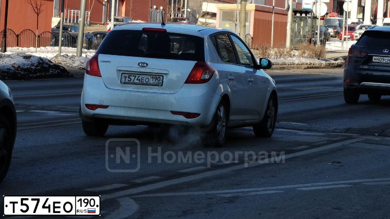 Фото автомобиля KIA CEE'D, 2010 — госномер Р997СР797. Цвет: Белый