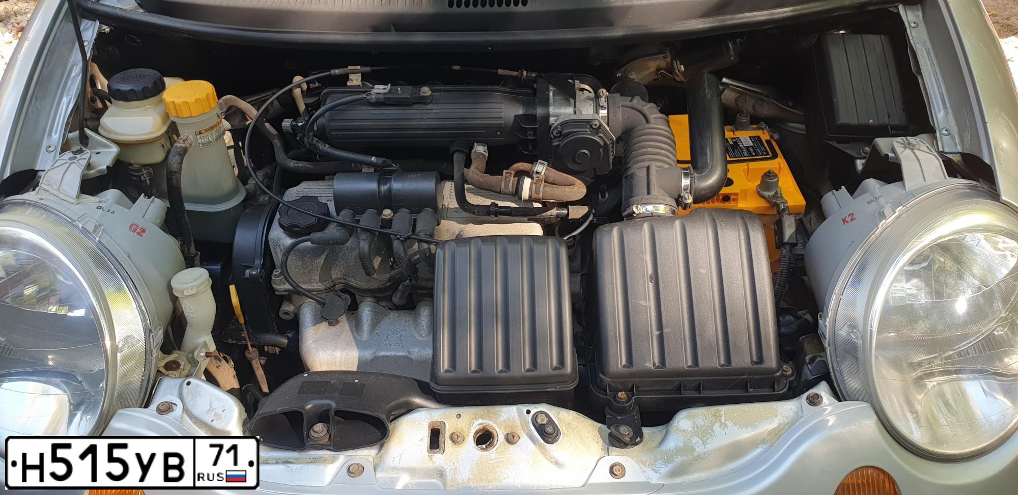 Фото автомобиля DAEWOO  MATIZ, 2005 — госномер Х588СО71. Цвет: БЕЛЫЙ (СЕРЕБРИСТЫЙ)