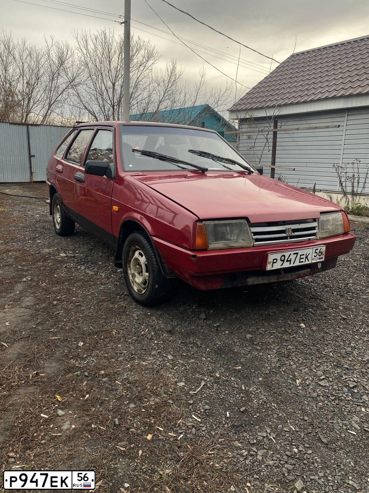Фото автомобиля LADA 2109 SAMARA, 1993 — госномер Р947ЕК56