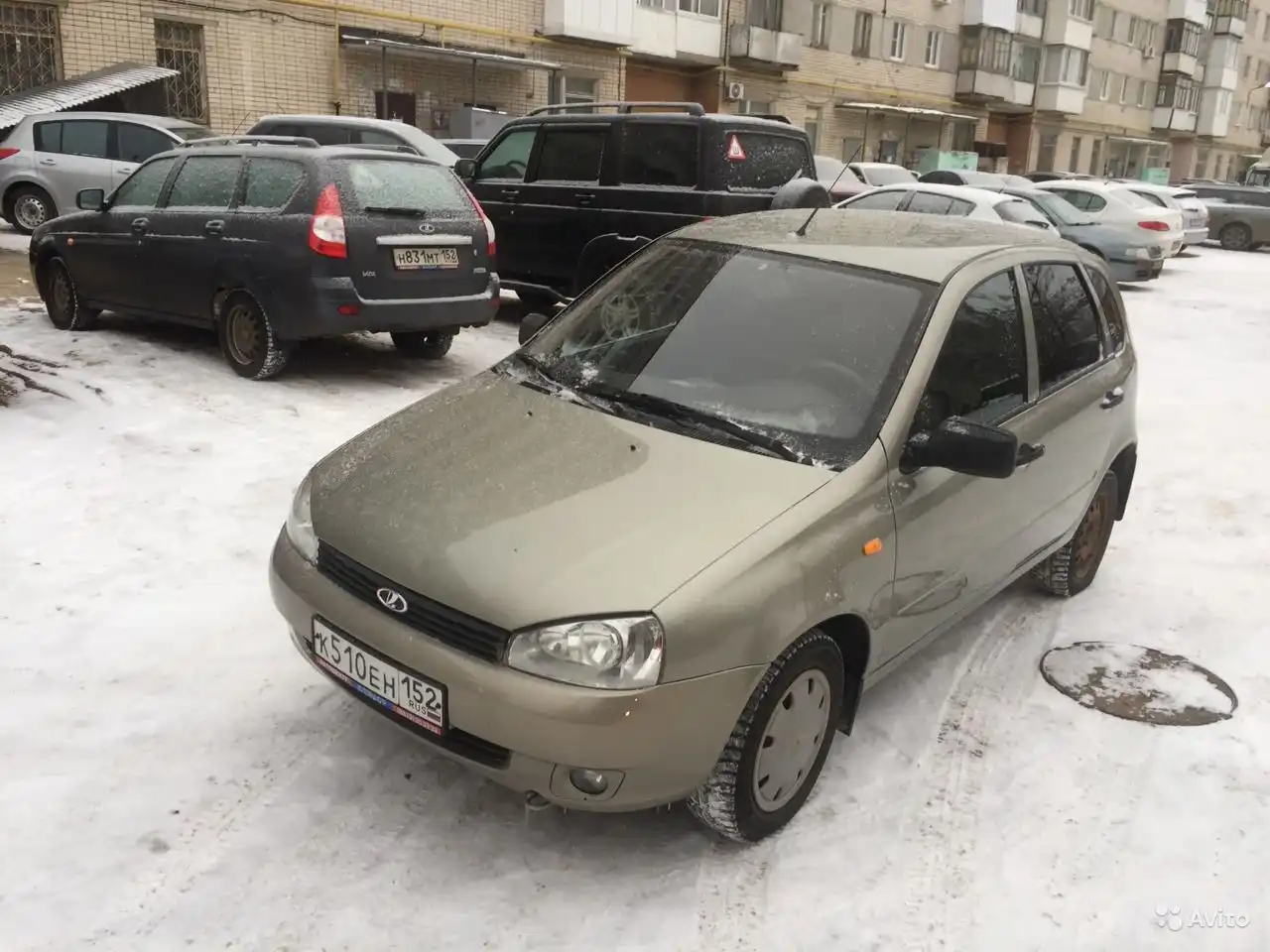 Фото автомобиля LADA PRIORA, 2014 — госномер У556УК152. Цвет: СЕРЕБРИСТО-ТЕМНО-СЕРЫЙ