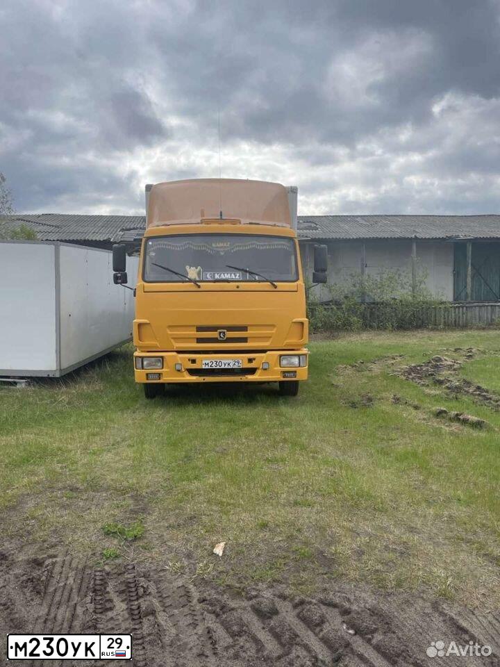 Фото автомобиля KAMAZ 4308, 2016 — госномер М202ЕЕ35. Цвет: ЖЁЛТЫЙ
