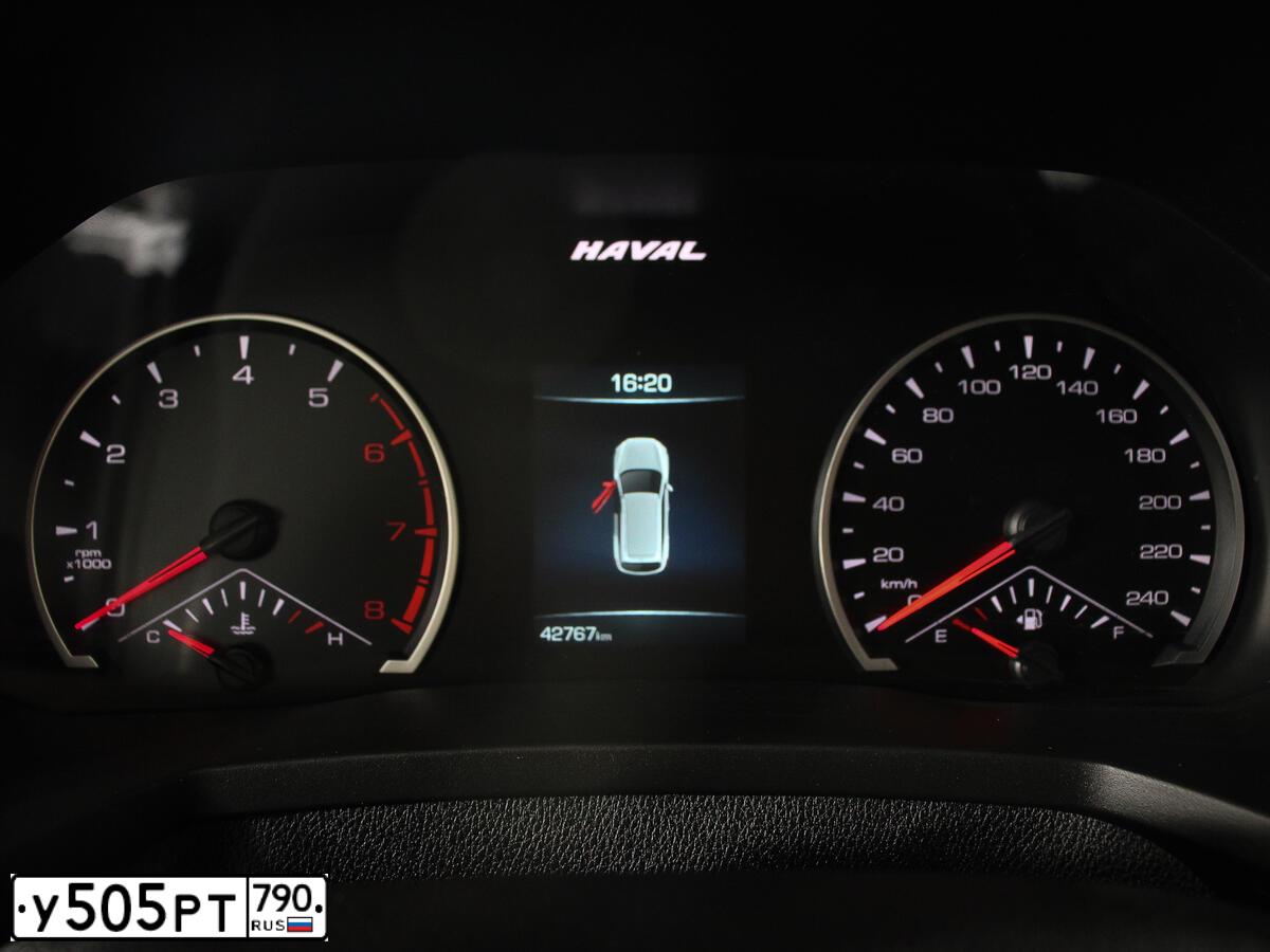 Фото автомобиля ХАВАЛ F7, 2021 — госномер В863УА62. Цвет: СЕРЫЙ