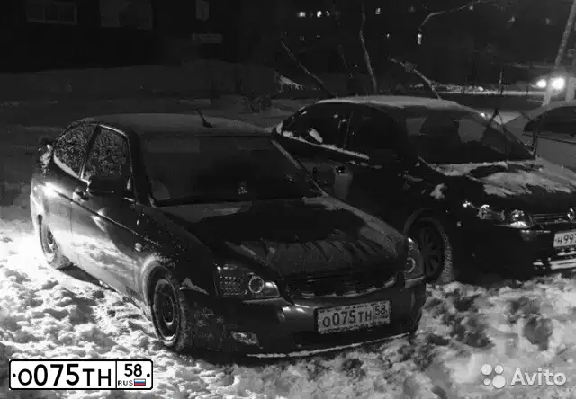 Фото автомобиля LADA PRIORA, 2013 — госномер Р381КА73. Цвет: ЯРКО-СИНИЙ