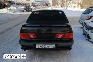 Фото автомобиля LADA 2115 SAMARA, 2007 — госномер С452АР96. Цвет: ЧЕРНЫЙ