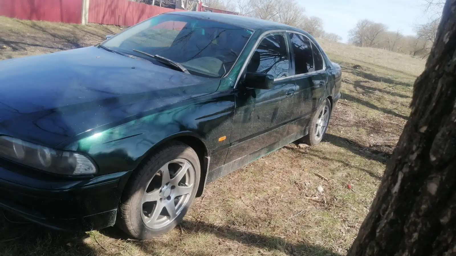 Фото автомобиля BMW SERIE 5, 1997 — госномер О429ТС71. Цвет: ЗЕЛЕНЫЙ
