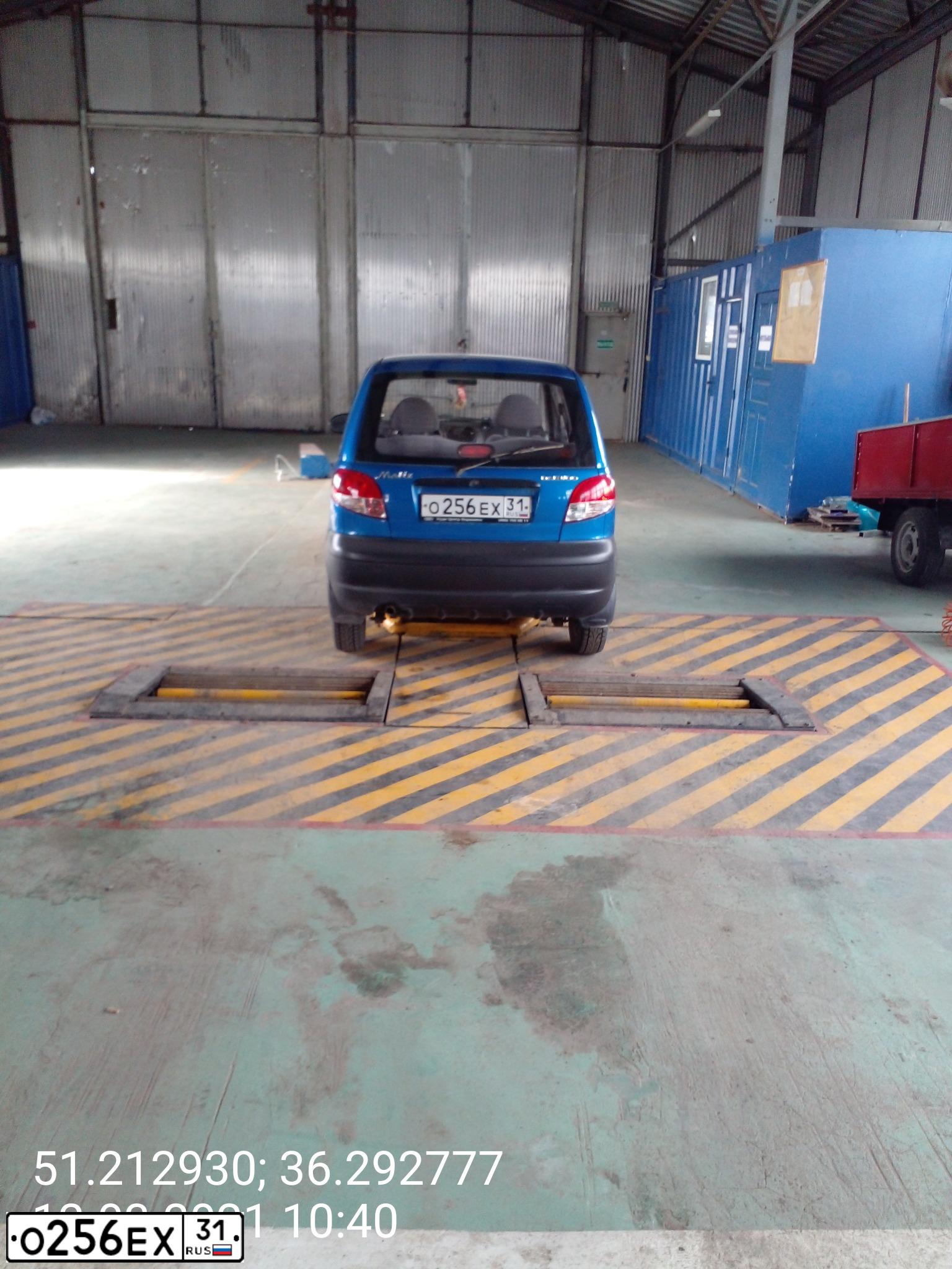Фото автомобиля DAEWOO MATIZ, 2012 — госномер А372НТ155