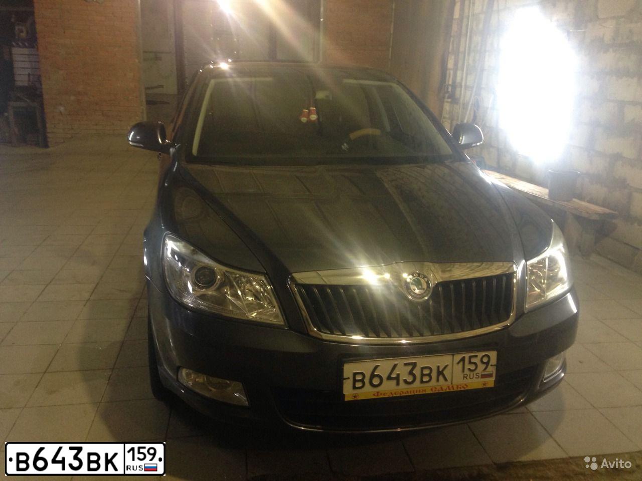 Фото автомобиля SKODA OCTAVIA, 2012 — госномер К272НМ159. Цвет: ТЕМНО-СЕРЫЙ