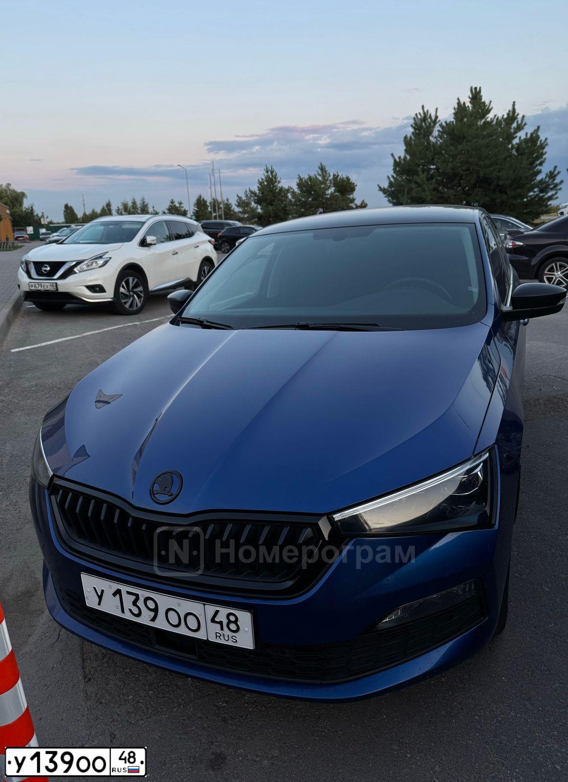 Фото автомобиля SKODA RAPID, 2021 — госномер В863СО797