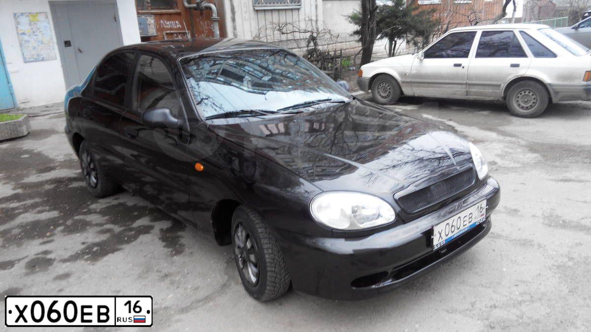 Фото автомобиля ZAZ LANOS, 2006 — госномер А074ТК82. Цвет: ЧЕРНЫЙ