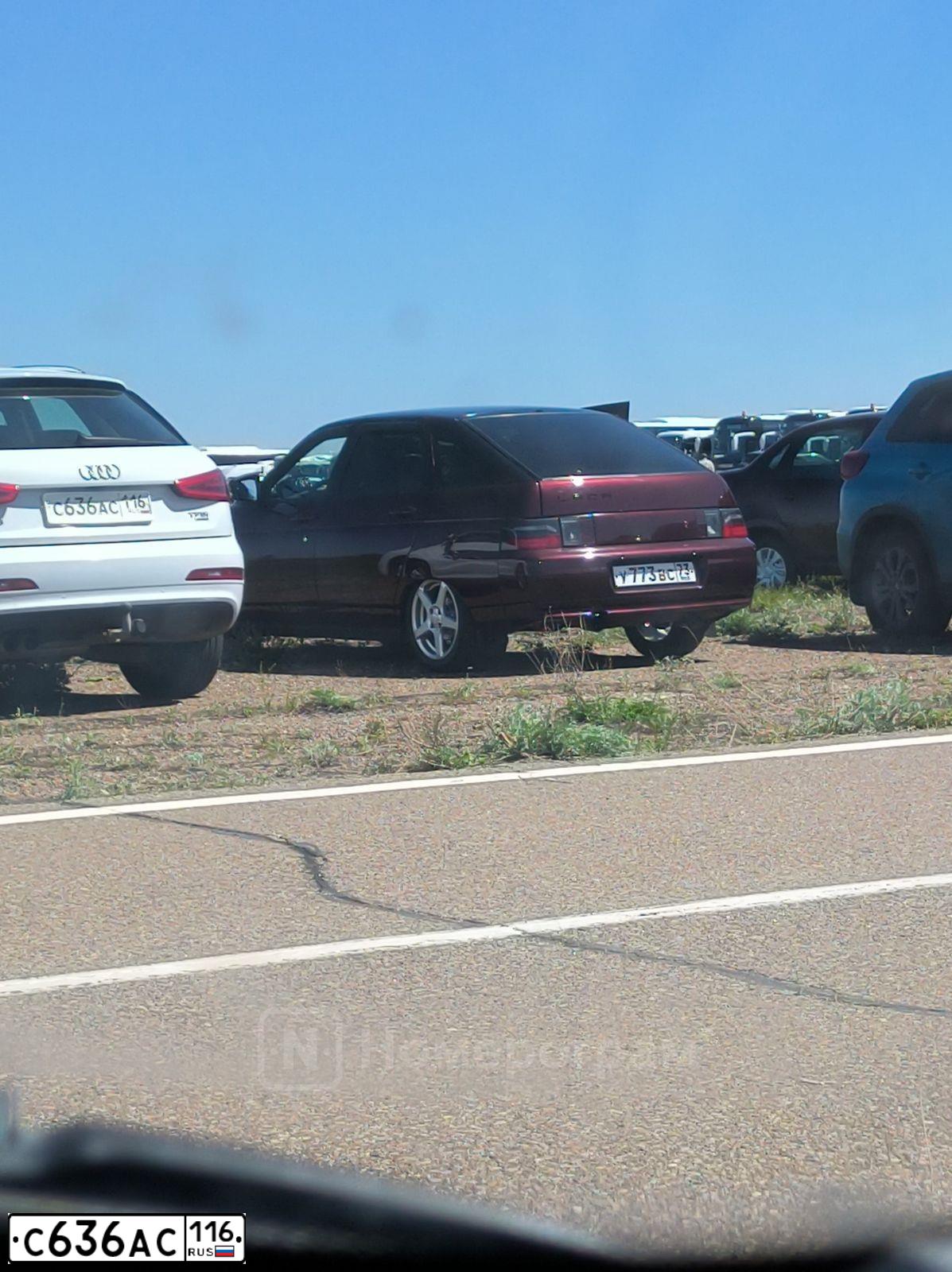 Фото автомобиля AUDI Q3, 2012 — госномер С636АС116. Цвет: Белый