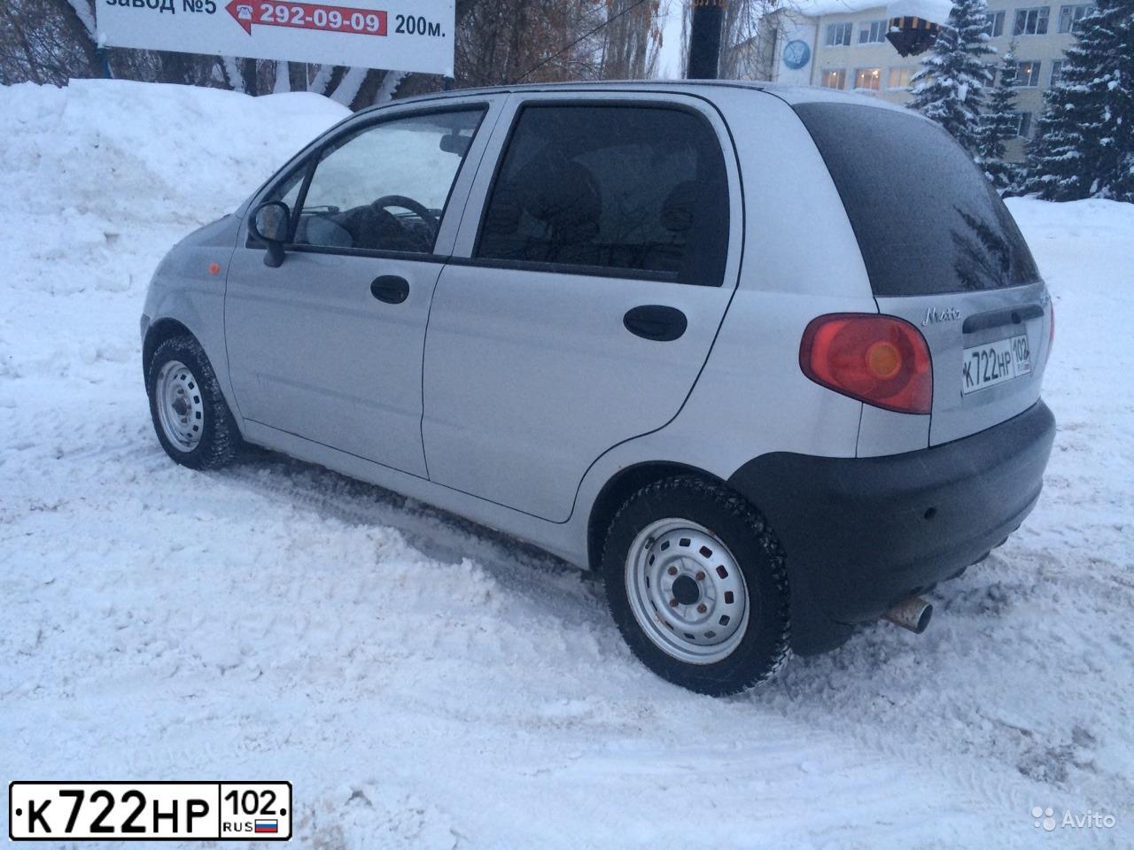 Фото автомобиля DAEWOO MATIZ, 2002 — госномер Р451ТР02. Цвет: СЕРЕБРИСТЫЙ