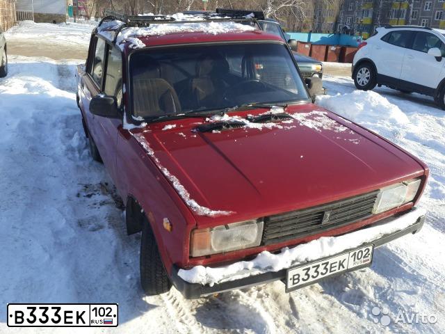 Фото автомобиля (ВАЗ) ВАЗ21053 (ВИШНЕВЫЙ) (2105), 1994 — госномер В333ЕК102
