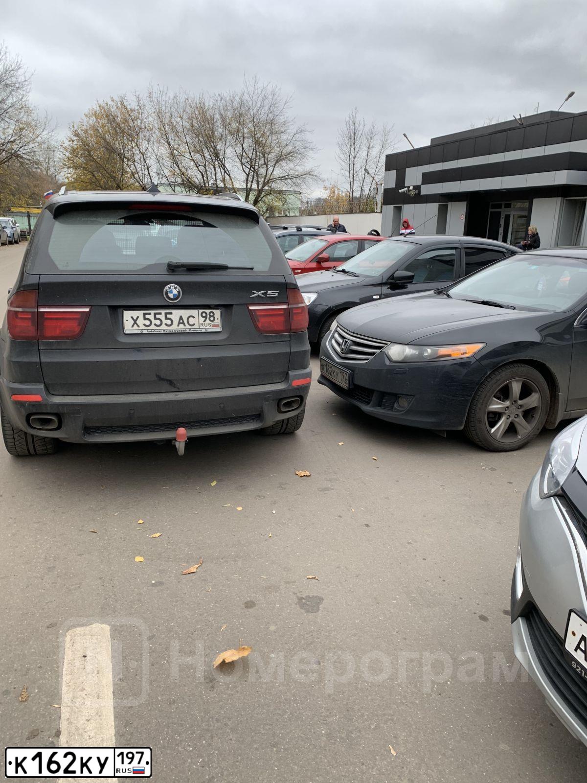 Фото автомобиля HONDA ACCORD, 2010 — госномер К162КУ197. Цвет: ЧЕРНЫЙ