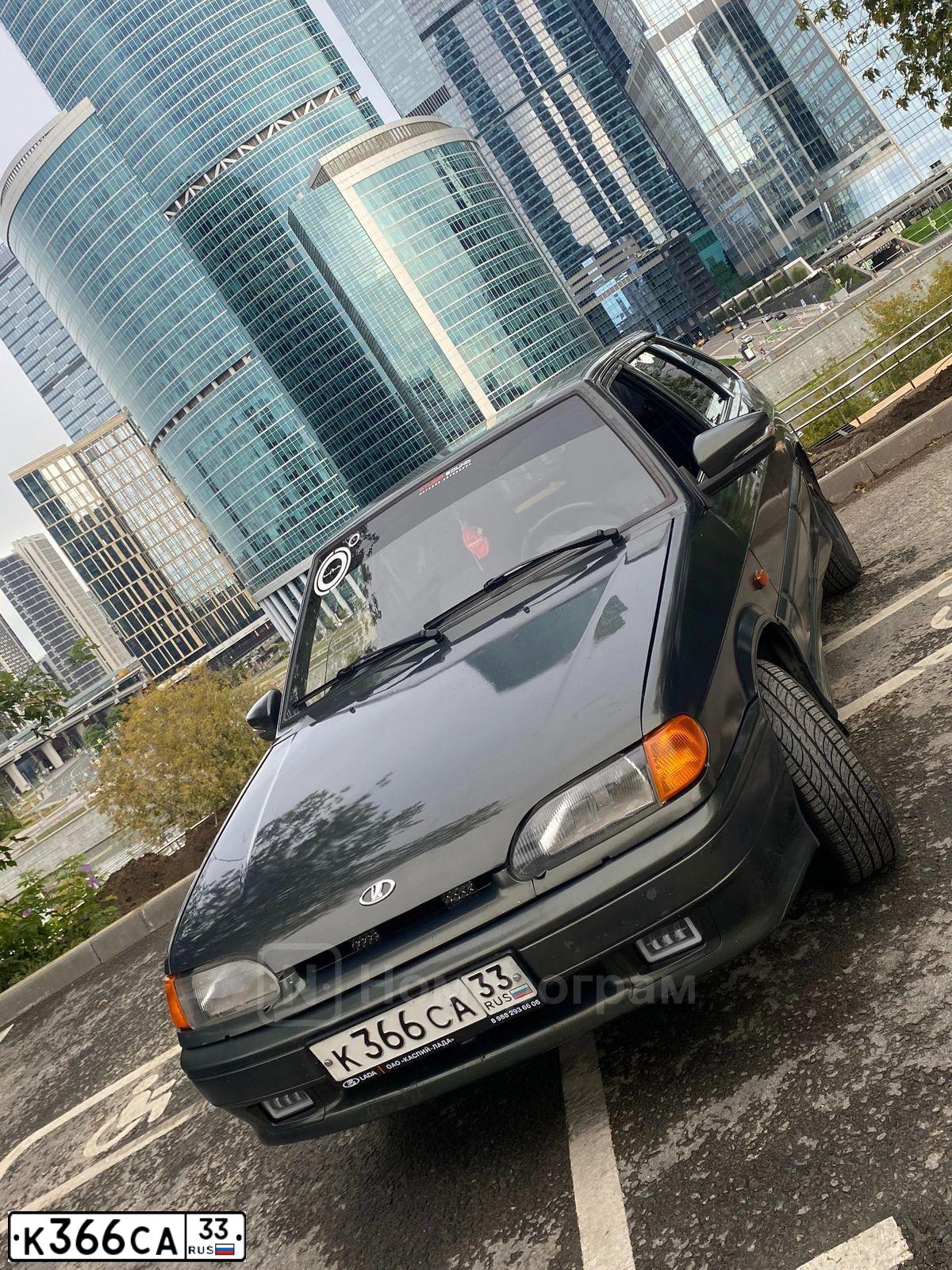 Фото автомобиля LADA 2114 SAMARA, 2006 — госномер К366СА33. Цвет: ЗОЛОТИСТЫЙ ТЕМНО-ЗЕЛЕНЫЙ