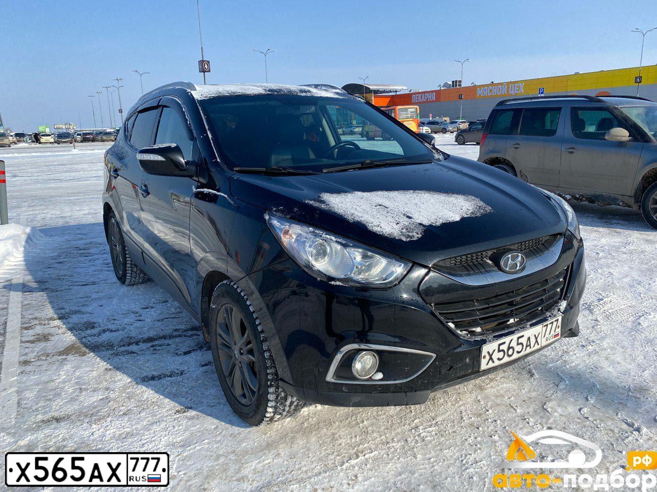 Фото автомобиля HYUNDAI IX35, 2013 — госномер К492СЕ763. Цвет: ЧЕРНЫЙ