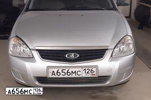 Фото автомобиля LADA 2170 PRIORA, 2011 — госномер А656МС126. Цвет: СВЕТЛО-СЕРЕБРИСТЫЙ МЕТАЛЛ