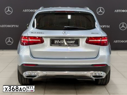 Фото автомобиля MERCEDES GLC-KLASSE, 2018 — госномер М447РС797. Цвет: Серебристый
