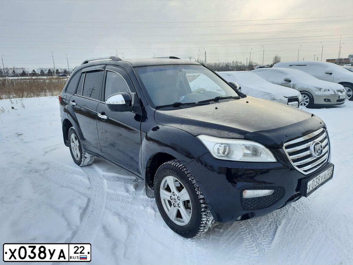 Фото автомобиля LIFAN X 60, 2013 — госномер У117УС55. Цвет: ЧЕРНЫЙ