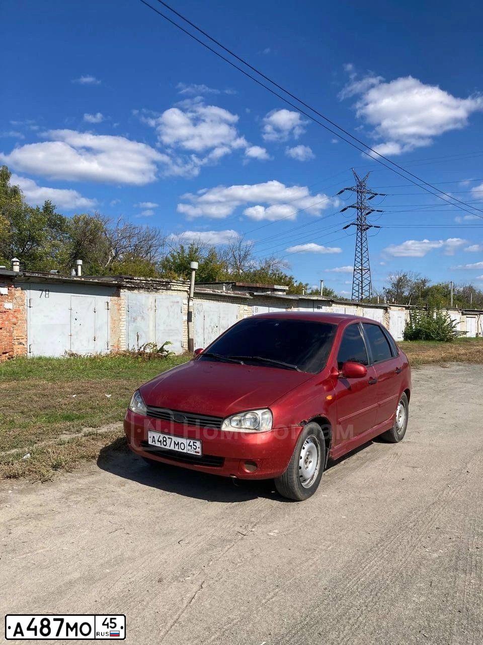Фото автомобиля LADA 1118 KALINA, 2006 — госномер У170ТА96. Цвет: СЕРЕБРИСТО-КРАСНЫЙ