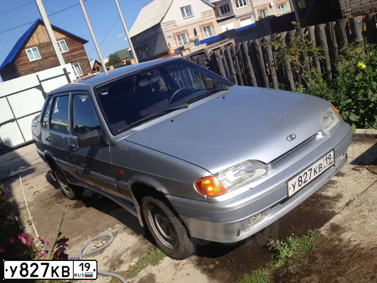 Фото автомобиля LADA 2115, 2006 — госномер В948ТО124. Цвет: Серый