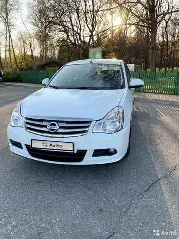Фото автомобиля НИССАН ALMERA, 2017 — госномер У708ТК57. Цвет: Белый
