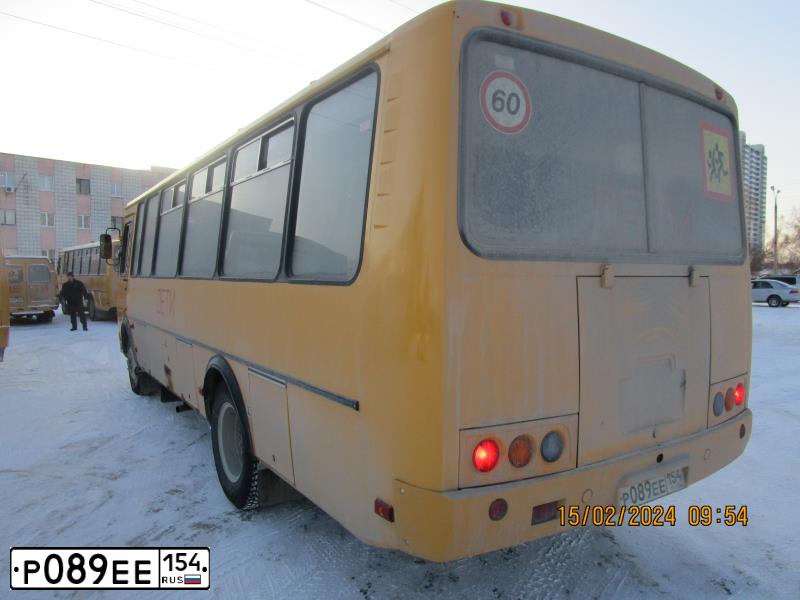 Фото автомобиля ПАЗ 423470-04, 2023 — госномер Р089ЕЕ154